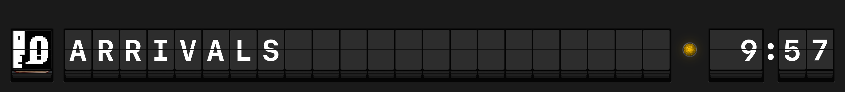 Amber indicator lamp — system activity